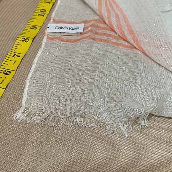 Calvin Klein Scarf/Wrap w/Bling - Picture 8 of 8